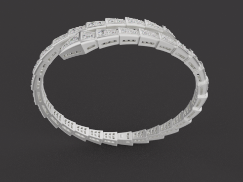 Serpent Bracelet 54084 3D Модель