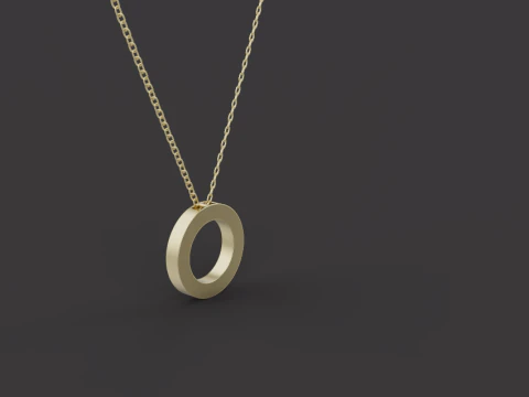 吊坠54060 3D 模型