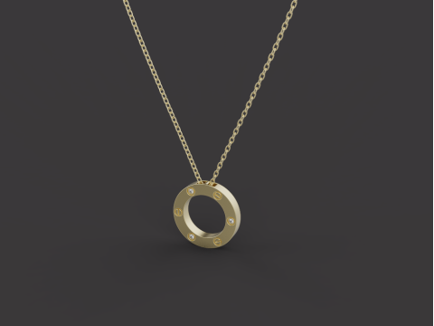 Pendant 54060 3D Model