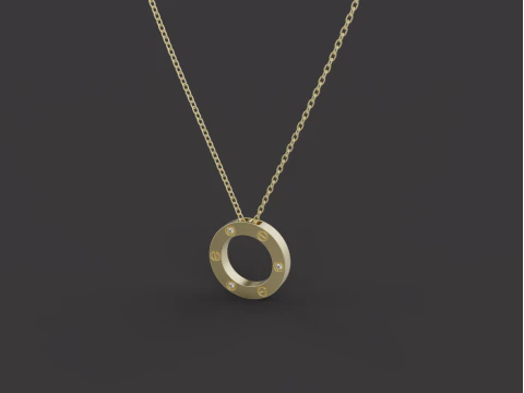 Pendant 54060 3D Model