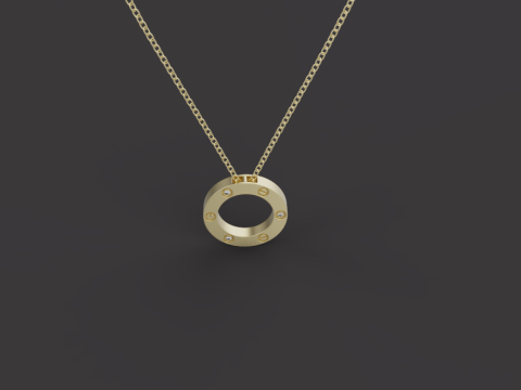 Pendant 54060 3D Model