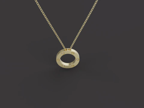 Pendant 54060 3D Model