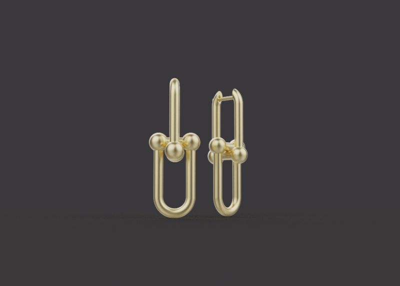 Earrings 54048 3D 模型 .c4d .max .obj .3ds .fbx .stl .blend 