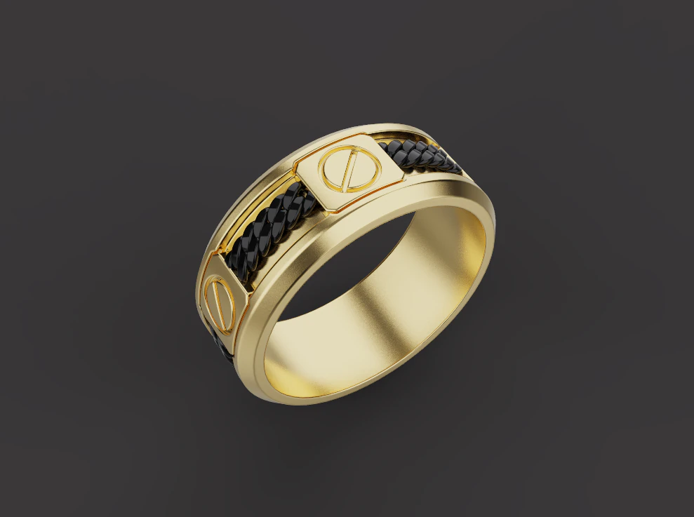 Ring 53974 3D Model .c4d .max .obj .3ds .fbx .stl .blend 