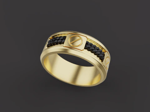 Ring 53974 3D Model