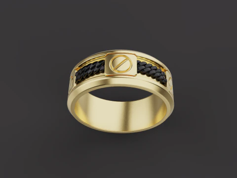 Ring 53974 3D Model