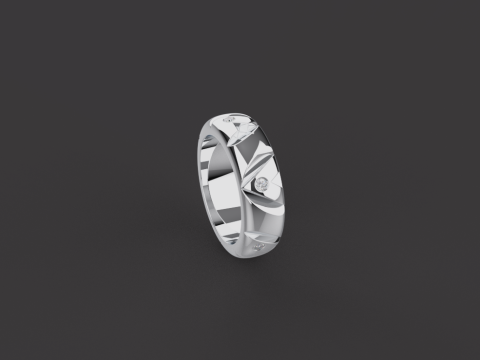 Ring 53960 3D Model