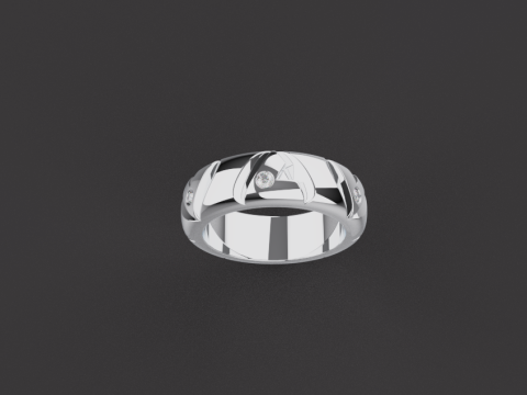 Ring 53960 3D Model