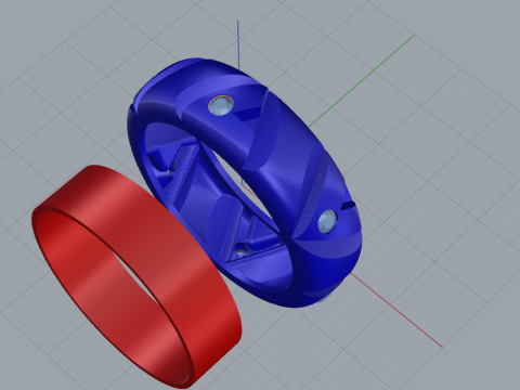 Ring 53960 3D Model