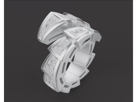 Serpent Ring 53937 3D Model