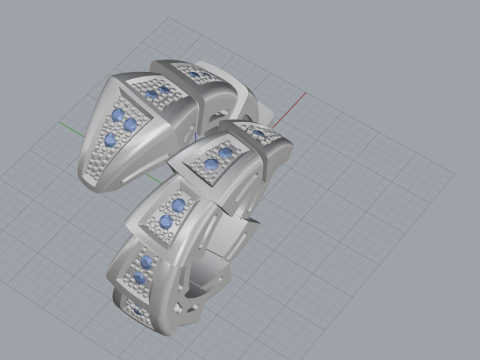 Serpent Ring 53937 3D 模型