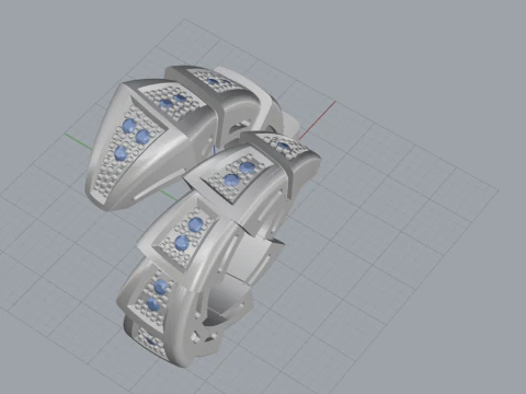 Serpent Ring 53937 3D Model