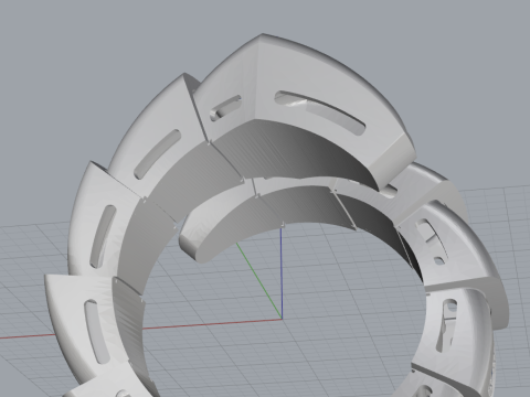 Serpent Ring 53937 3D 模型