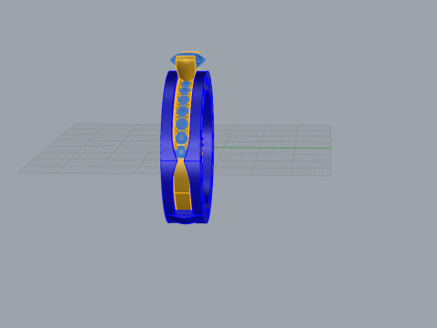 Ring 53930 3D Модель