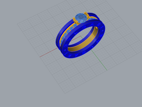 Ring 53930 3D Модель