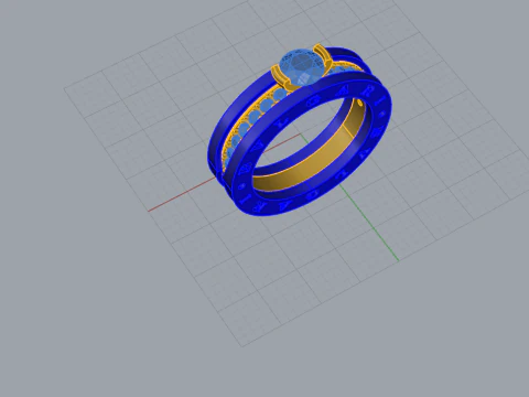 Ring 53930 3D Model