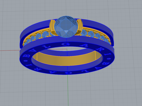 Ring 53930 3D Модель