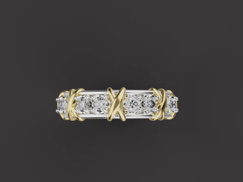 Ring 53745 3D Model