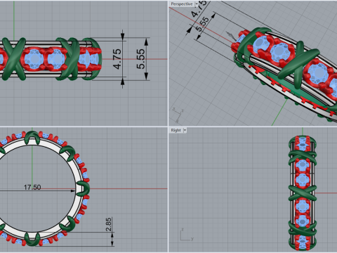 Ring 53745 3D Model