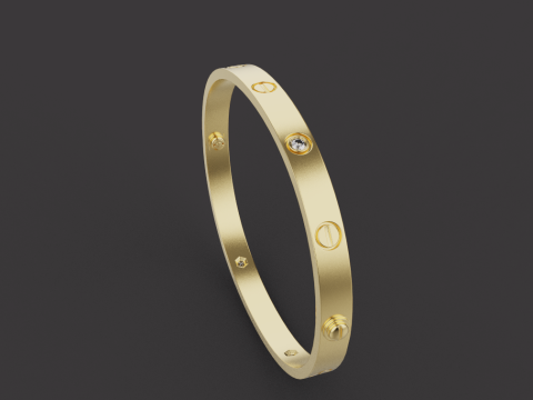 Bracelet 53743 3D Model