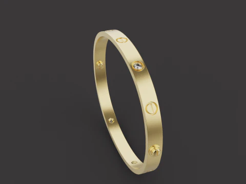 手链53743 3D 模型