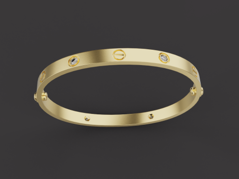 Bracelet 53743 Model 3D