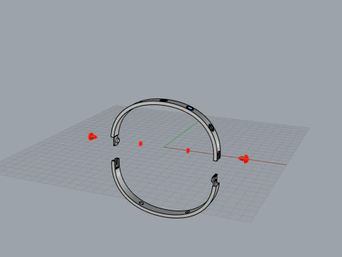Bracelet 53743 3D Model