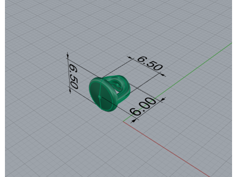 Earrings 53712 3D Model