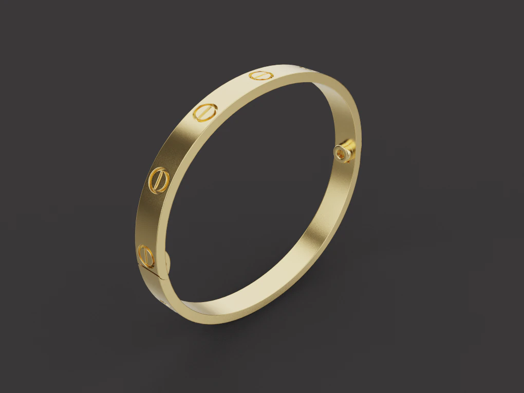 Bracelet 53707 3D Model .c4d .max .obj .3ds .fbx .stl .blend 