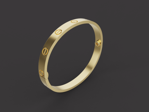 Bracelet 53707 3D Model