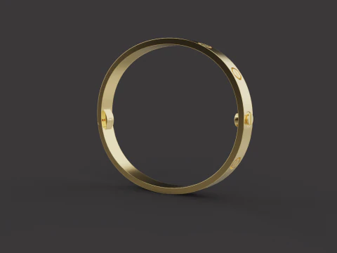 Bracelet 53707 3D Model