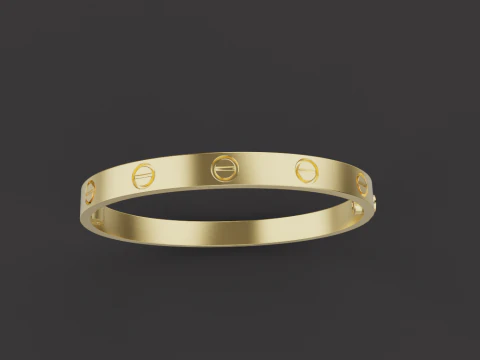 Bracelet 53707 3D Model