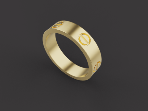 Ring 53679 3D Model