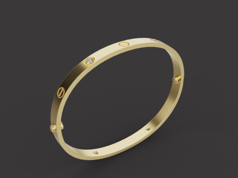 Bracelet 53672 3D Model