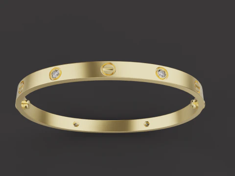 Bracelet 53672 3D Model