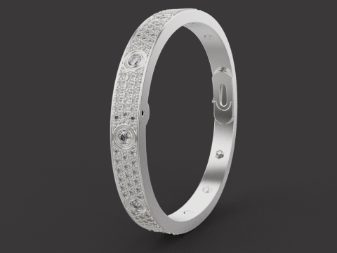 Bracelet 53658 3D Model