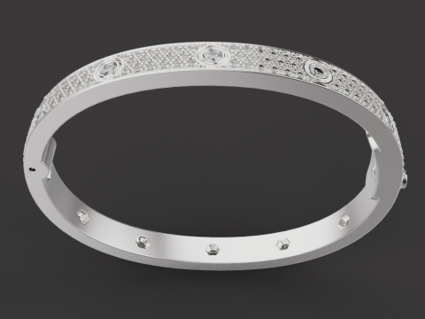 Bracelet 53658 Modelo 3D