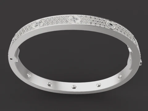 Bracelet 53658 3D Model