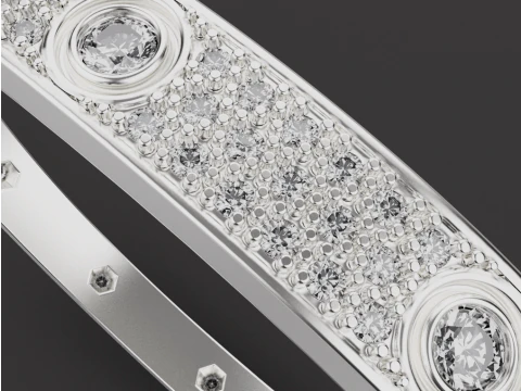 Bracelet 53658 3D Model