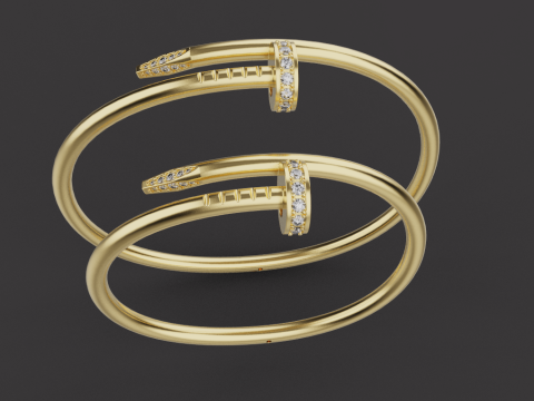 Bracelets 53650 3D Model