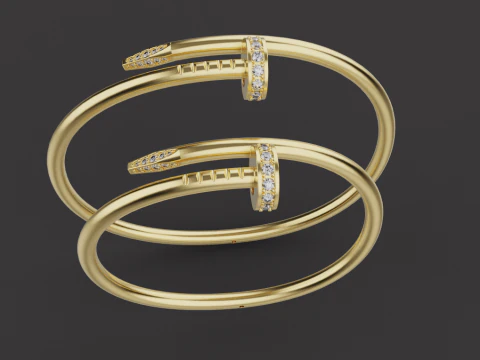 Bracelets 53650 3D Model