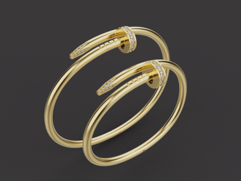 Bracelets 53650 3D Model