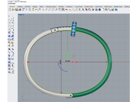 Bracelet 53646 Model 3D