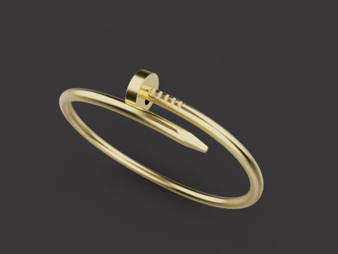 Pulseira de unhas 53637 Modelo 3D