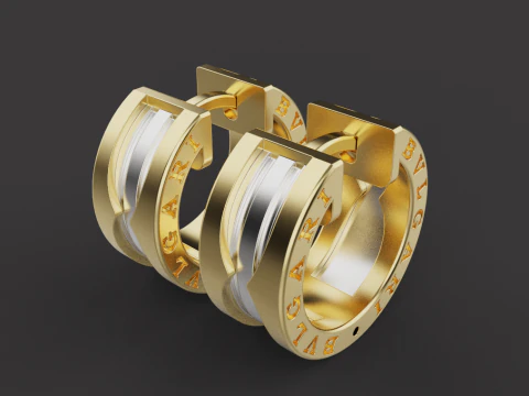 耳环53636 3D 模型