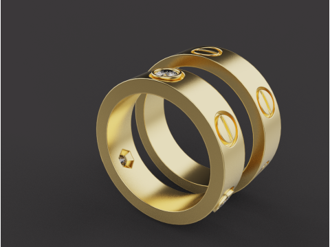 Rings 53598 3D 模型