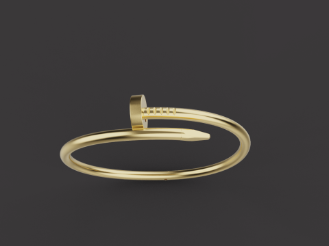 Nail Bracelet 53560 3D Model
