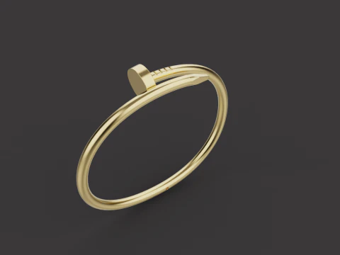 Nail Bracelet 53560 3D Model