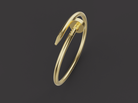 Nail Bracelet 53560 3Dモデル