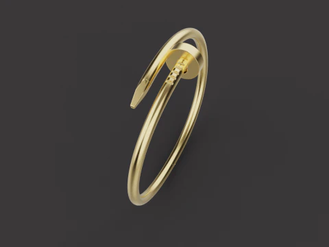 Nail Bracelet 53560 3D Model